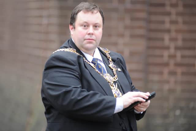 Former Lord Mayor of Portsmouth Cllr Lee Mason has been suspended from the Tory party after baking a hot cross bun with a swastika-like symbol on it. 

Picture: Habibur Rahman