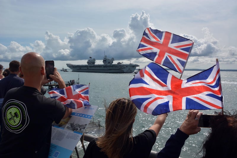 Our city proudly calls itself the home of the Royal Navy, with our naval base playing an important part in our county's defence - and being an important local employer. So many of our residents join friends and family of sailors to show them their support during their deployments. It is no wonder so many former service personal choose to call Pompey their home after they leave the Navy.