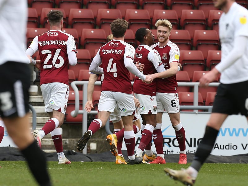 In one of the worst performances of the Kenny Jackett era, the Blues found themselves 4-0 down after 43 minutes in the behind-closed-doors trip to struggling Northampton. It was an absolutely shocking first-half showing from a Blues side occupying fifth heading into the fixture, later grabbing a consolation through substitute Ellis Harrison's penalty. Picture: Pete Norton/Getty Images.