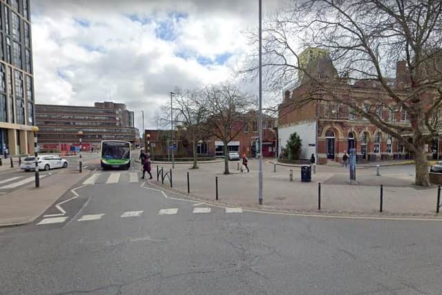 Hampshire police said the man was found with 'significant' facial injuries in the early hours of Sunday. Picture: Google Street View.