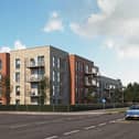Chichester Shopwyke Lakes CGI