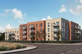 Chichester Shopwyke Lakes CGI
