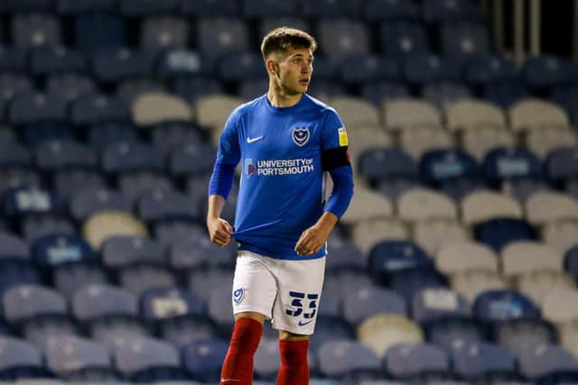Alfie Bridgman is among four promising Pompey youngsters handed contracts since February. Picture: Robin Jones/Digital South