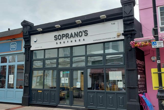 Soprano's in Southsea has a rating of 4.5 based on 977 reviews. The Italian eatery is popular with local people and one reviewer writes: "Possibly the best seafood risotto I’ve ever had."