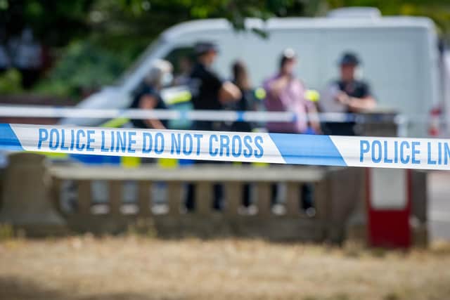 Police presence at Clarence Parade, Southsea on 4 August 2020.
Picture: Habibur Rahman