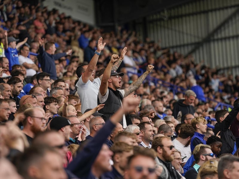 18,046 home fans were inside Fratton Park to cheers on John Mousinho's Blues.