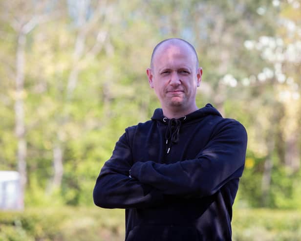 Luke Porter completed a challenge doing 4 mile runs every 4 hours for 48 hours

Pictured: Luke Porter outside his office, Marble Talent Group.

Picture: Habibur Rahman