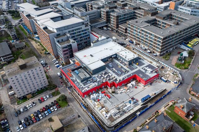Pictured: The new emergency department at Queen Alexandra Hospital. Picture credit: Marcin Jedrysiak