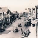 London Road, North End circa 1950. The epitome of an English high street with dozens of individual shops.