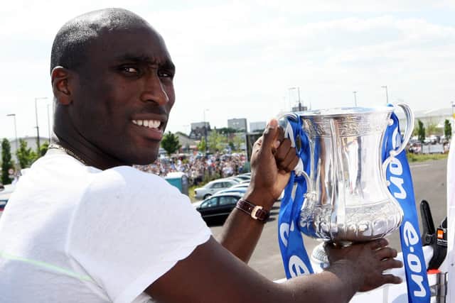 Sol Campbell. Picture: Portsmouth FC