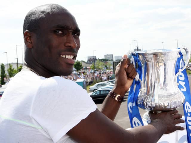 Sol Campbell. Picture: Portsmouth FC