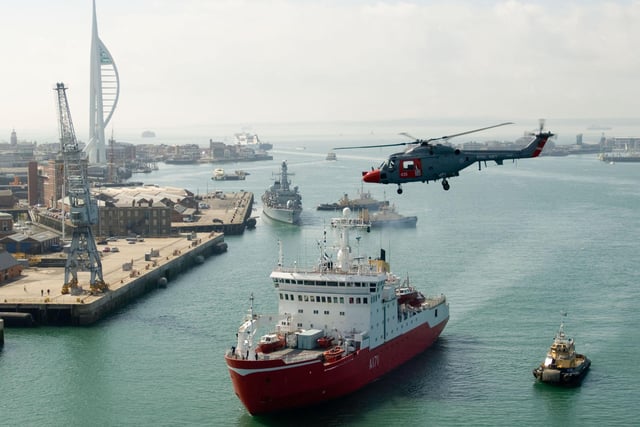 Ice patrol ship HMS Endurance returns to her Portsmouth base on Friday (May 5 2006, after a packed and ground-breaking six-month mission which has helped to extend scientific knowledge of the vast and largely uncharted continent of Antarctica.