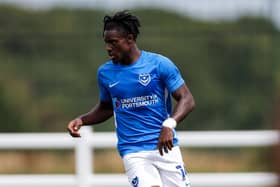 Jayden Reid hasn't featured for Pompey since a friendly against Bristol City in July 2022. Picture Rogan/Fever Pitch.