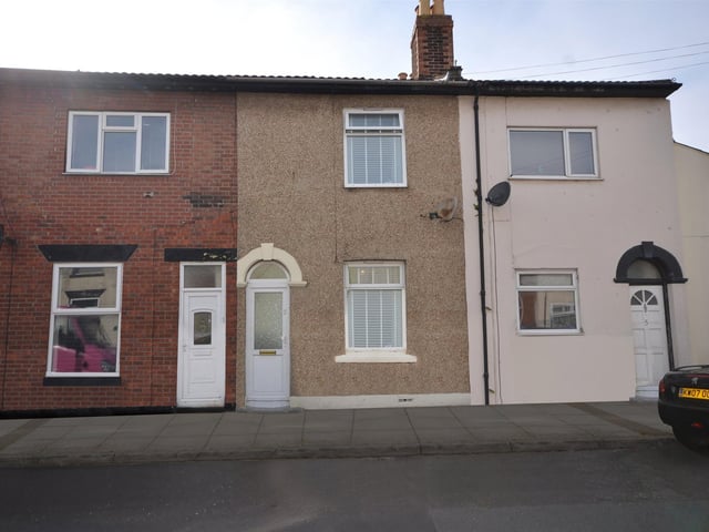 The terraced home in Langley Road, Buckland