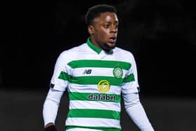 Former Celtic striker Jonathan Afolabi spent a week on trial with Pompey in July - but is now flourishing with Bohemians. Picture: Ross MacDonald / SNS Group