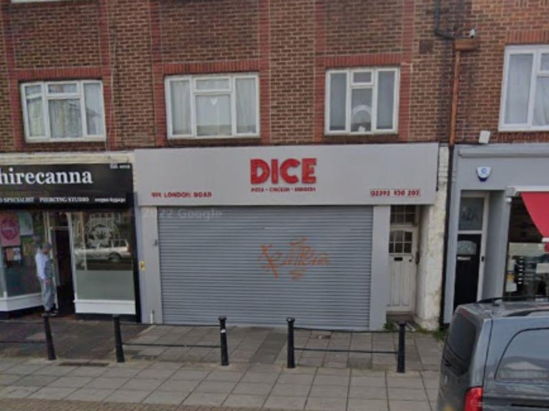 Dice Pizza, a takeaway at 444 London Road, Portsmouth was handed a new four-out-of-five food hygiene rating after assessment on August 2, the Food Standards Agency's website shows.