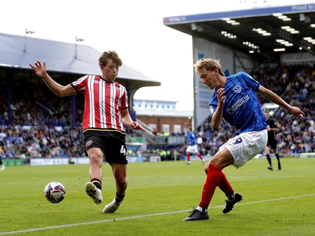 (Replaced Connor Ogilvie on 46 mins) Back from his horrific injury-hampered first Fratton Park season with a rare outing and was hugely encouraging. Can tell he loves getting forward.