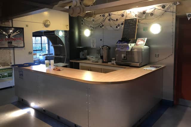 The bar at No6 Cinema