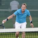 Mark Lance in Portsmouth and District Tennis League action at The Avenue in Havant. Picture: Ian Hargreaves