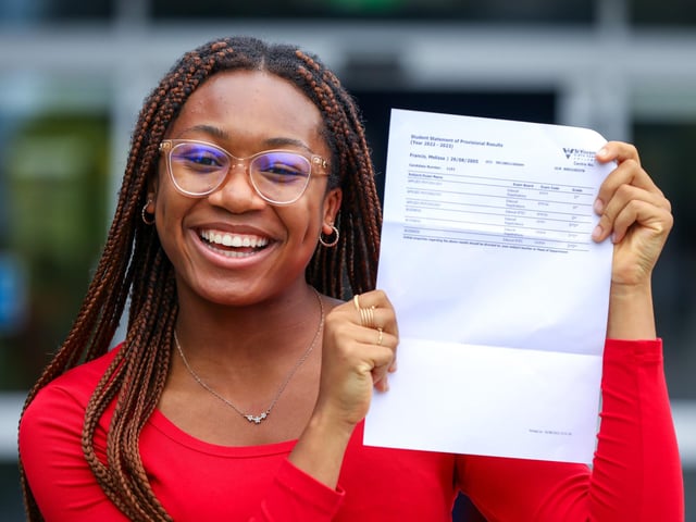 Melissa Francis has distinction stars in both Applied Psychology and Business.
Picture: Chris Moorhouse (jpns 170823-07)