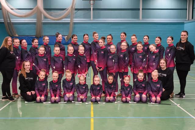 Twirl-Versity Academy of Baton & Dance members at their Cowplain School base

Picture: Keith Woodland