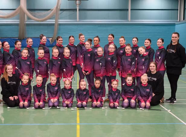 Twirl-Versity Academy of Baton & Dance members at their Cowplain School base

Picture: Keith Woodland