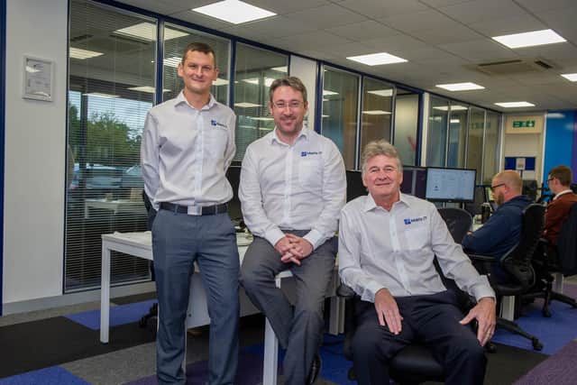 New management, Matt Faulkner - CTO, Steve Carnell- Chief Strategy Officer and Ian Lockwood - Commercial Director
Picture: Habibur Rahman