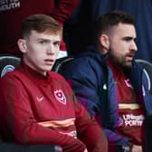 Pompey new-boy Hayden Carter was an unused substitute in Saturday's 2-1 defeat to MK Dons at Fratton Park. Picture: Joe Pepler