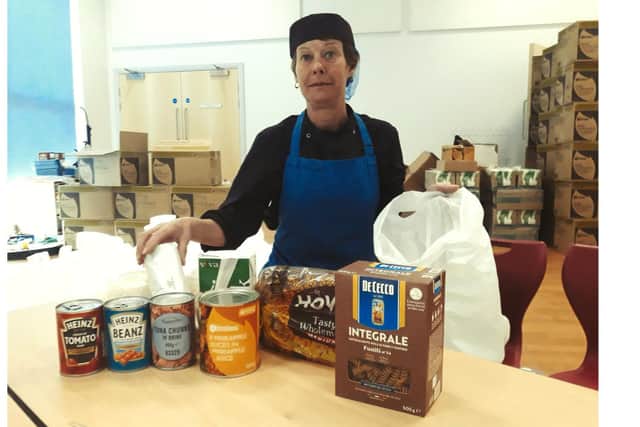 Kitchen manager Kathy King who is being featured on billboards across the UK as part of the #MyHeroes campaign. Picture: Portsmouth City Council