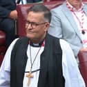 The Bishop of Portsmouth enters the House of Lords