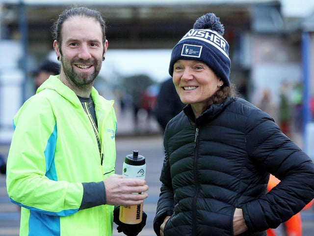 Rob Eaton and Fiona Betts.