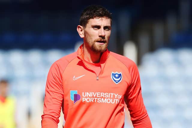 Former Pompey keeper Luke McGee has left Forest Green Rovers for Derby during the current transfer window. Picture: Joe Pepler