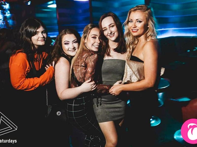 Clubbers at Face on the floor in Pryzm in 2019.