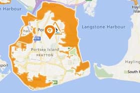 Flood warning has been issued for Portsmouth. Picture: Environment Agency