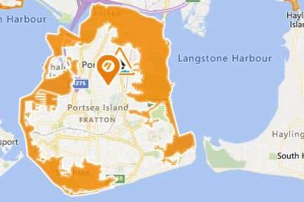 Flood warning has been issued for Portsmouth. Picture: Environment Agency