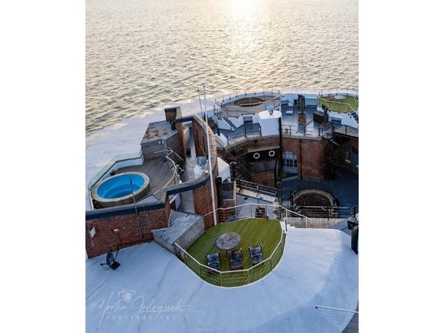 Drone footage of Spitbank Fort taken by Marcin Jedrysiak.