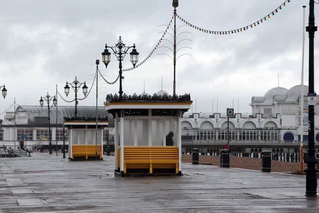 Blustery conditions are forecast over Portsmouth this weekend, with a yellow weather warning being issued. Picture: Matt Cardy/Getty Images.