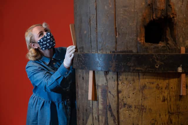 HMS Victory: The Nation's Flagship gallery will open at Portsmouth Historic Dockyard on May 17. Picture: Andrew Matthews/PA Wire