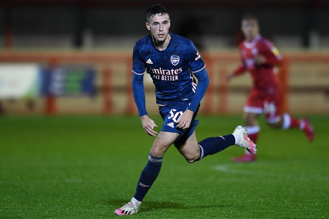 Position: Centre-midfield, Age: 21 2021-22 appearances: 12 (On loan at Shelbourne), Goals: 0.   Picture: David Price/Arsenal FC via Getty Images