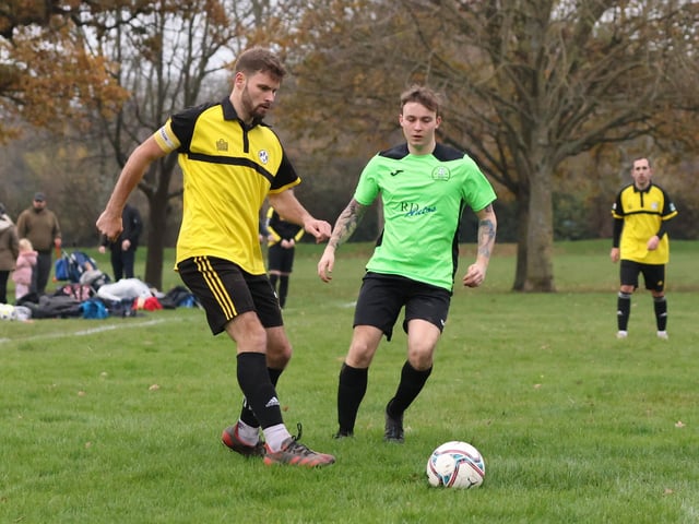 AFC Bedhampton Village A (green/black) v AFC Prospect Farm Rangers. Picture by Kevin Shipp