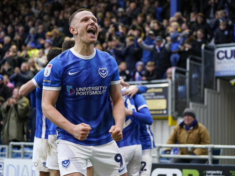 Check out our brilliant gallery as Pompey fans roared their team on to victory over Northampton. Pics: Jason Brown.