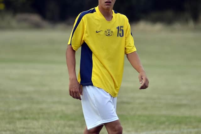 Rutherford played football in the ninth tier of the game for Moneyfields after being released by Pompey at 16. Picture: Neil Marshall