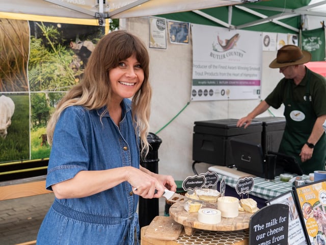 Emsworth Food Festival 2026 in Emsworth. Pictured is Katie Sacks. Pictured by Alec Chapman