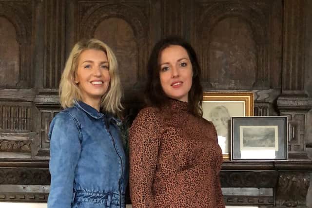 Kate Thomson, from Alverstoke, and Jemma Wadsworth, from the Isle of Wight, co-founders of The Interiors Project. 