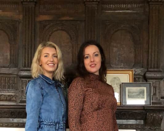Kate Thomson, from Alverstoke, and Jemma Wadsworth, from the Isle of Wight, co-founders of The Interiors Project. 