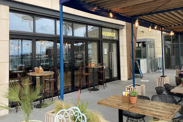 Hubbox at Gunwharf Quays.
