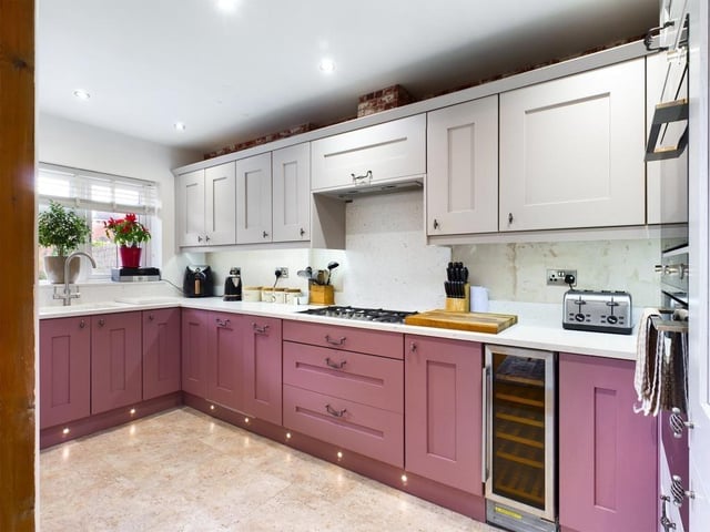 This three-bedroom terraced house is on sale for £350,000. It is listed by Chinneck Shaw.