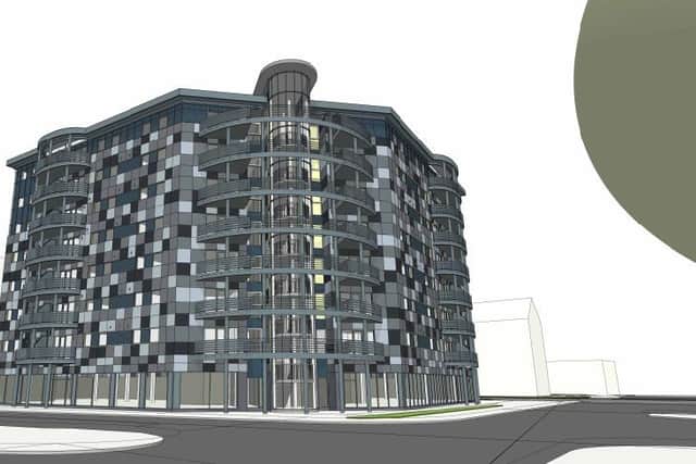 Artist's impression of what the building will look like after the work is carried out