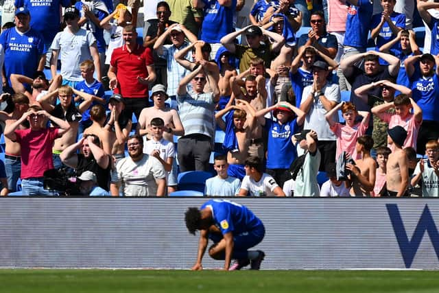 New Cardiff striker Kion Etete is currently out injured     Picture: Dan Mullan/Getty Images