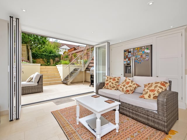 Jasmine Villa, a four bedroom home in Selma Court, Southsea, is on the market for £980,000. It is listed by Fine and Country.